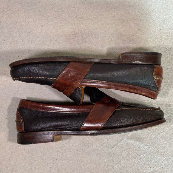H.S. Trask Penny Loafers Mens Size 10.5N - Picture 12 of 16